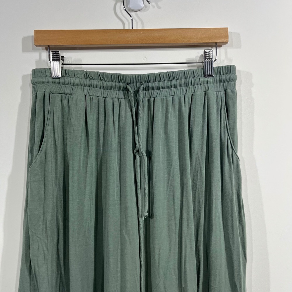 Sozy Tulip Hem Midi Skirt Drawstring Womens Large Cottagecore Prairie Feminine - Picture 4 of 10